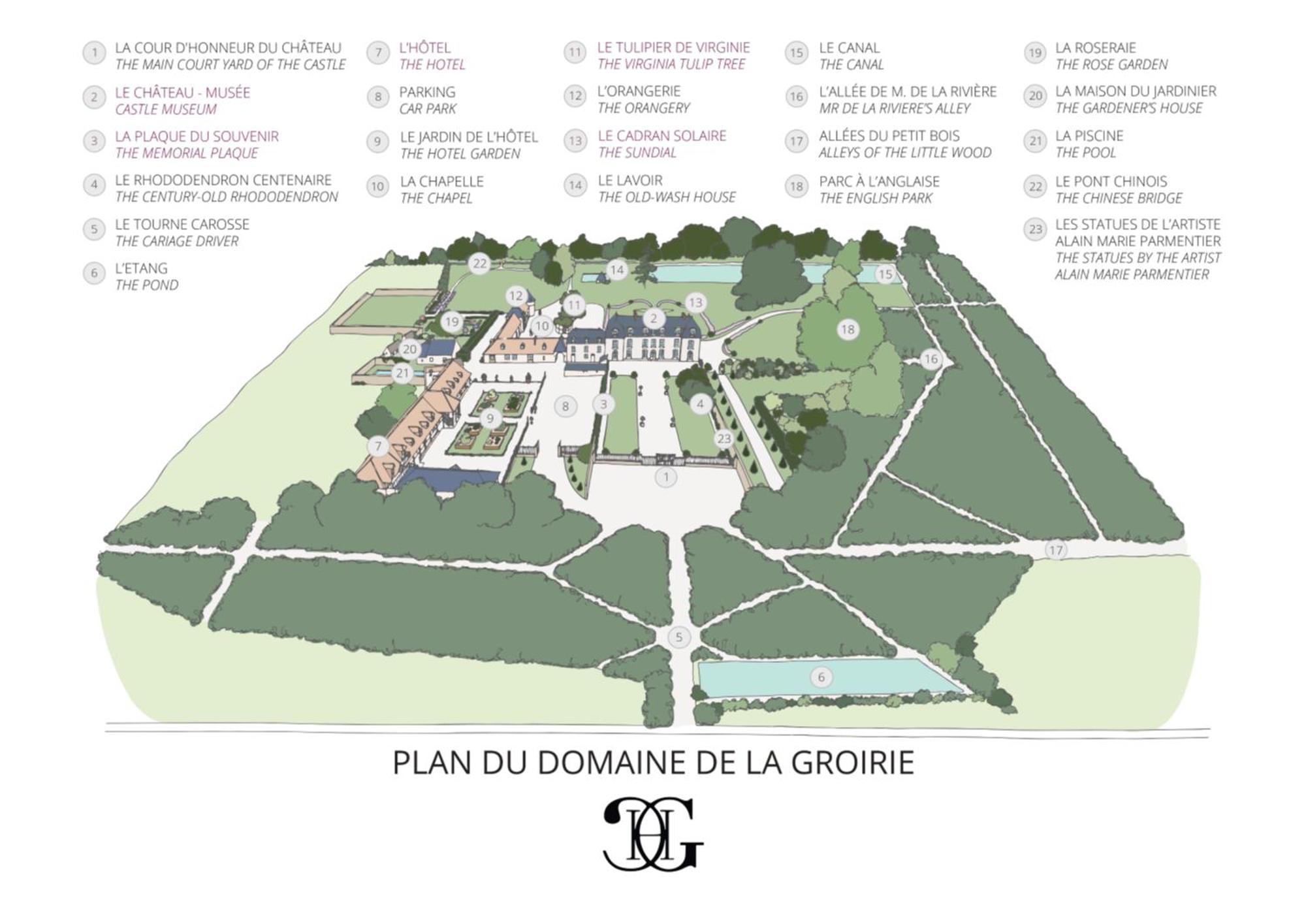 Hotel Du Domaine De La Groirie - Le Mans Trange Экстерьер фото